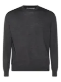 Malo crew-neck wool sweater - Grey
