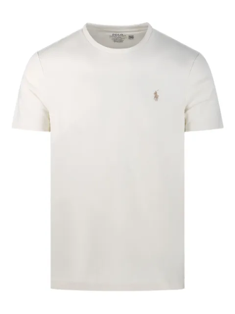 Ralph Lauren Collection embroidered-logo cotton T-shirt