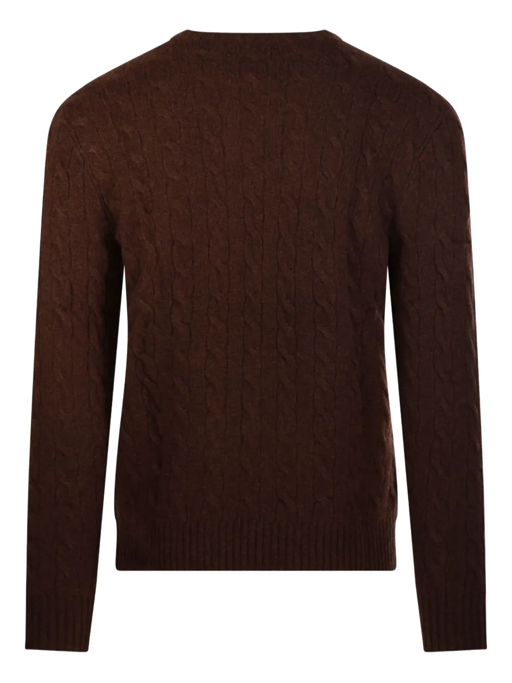 Ralph Lauren Collection cable-knit crew-neck sweater | Knitted Sweaters | Image 2