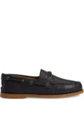 Sperry Top-Sider Gold A/O 2 Eye Burnished Leather ""Black"" loafers