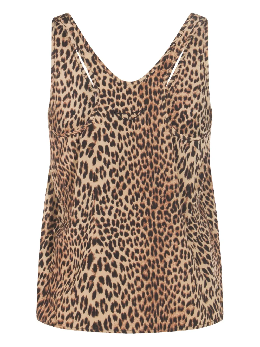 Zadig&Voltaire leopard-print sleeveless top LEAVES