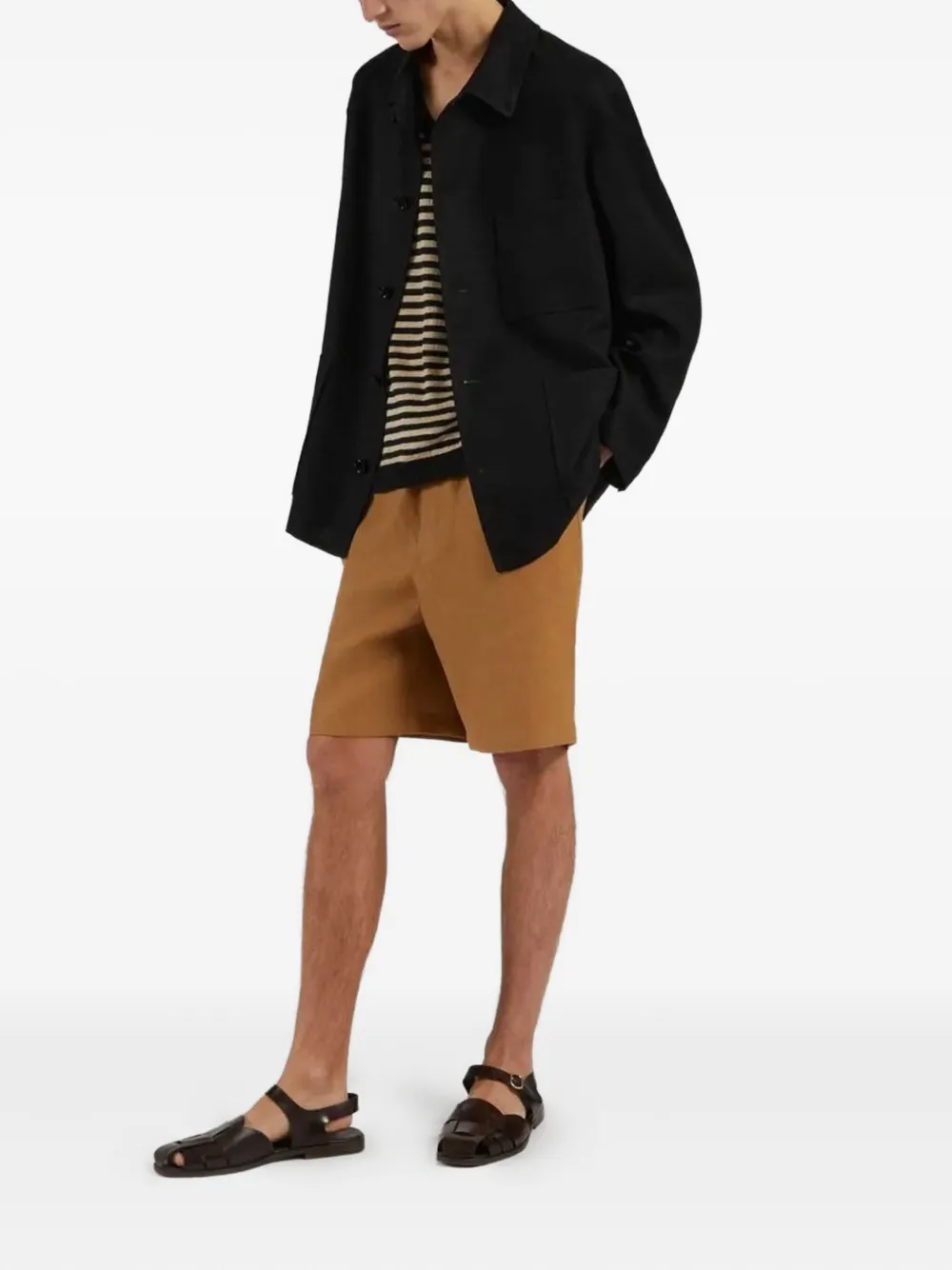 Lardini long-sleeve shirt jacket | Shirt Jackets | Image 2