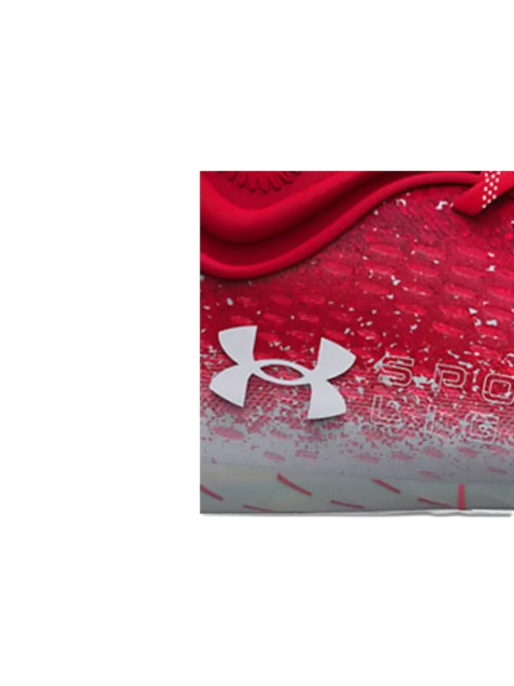 Under Armour Spotlight Lux Mc "Red White" football cleats