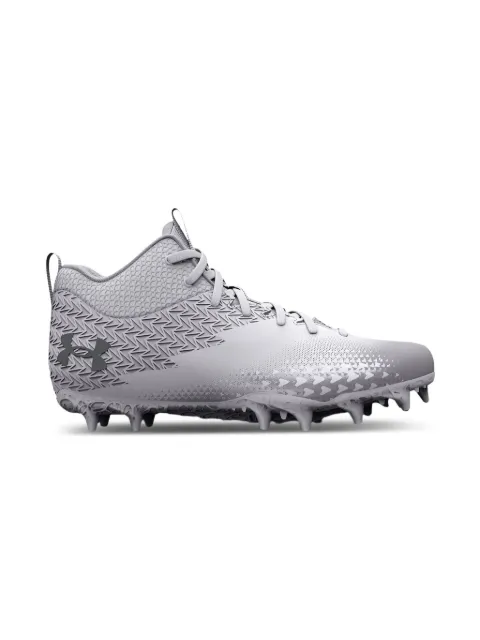 Under Armour Kids Sneakers Spotlight Select 3 Mc "White/Metallic Silver"