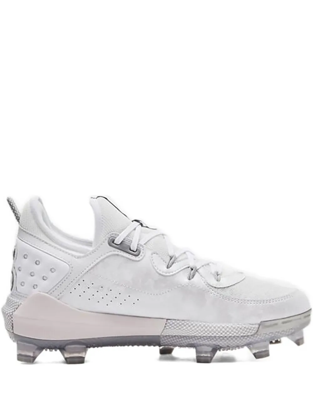 Under Armour Harper 8 Elite Tpu "White Baseball Grey" cleats
