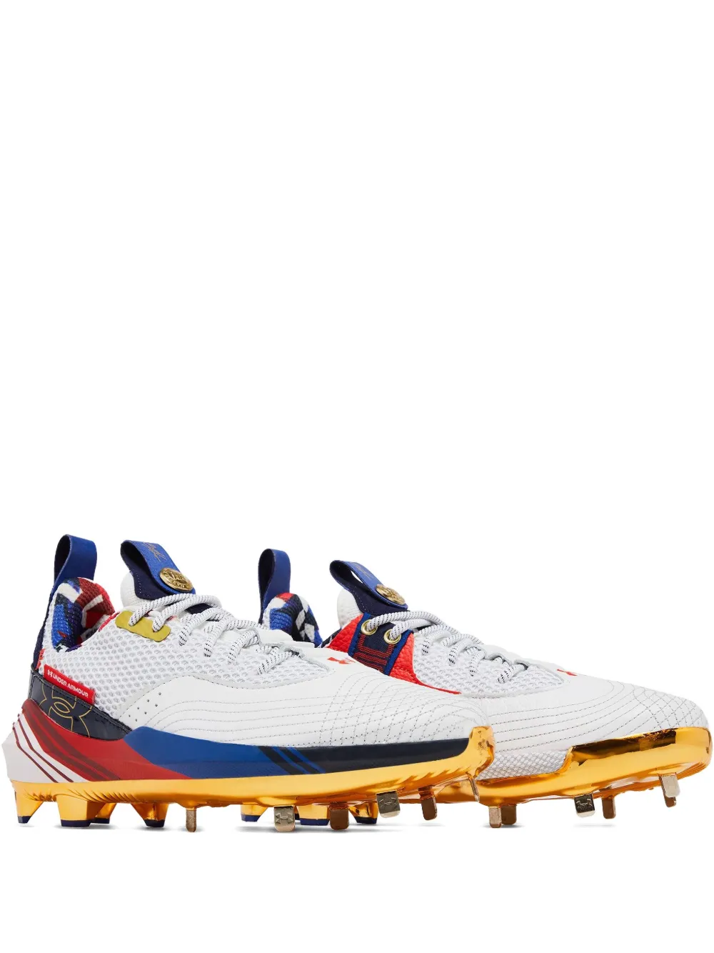 Under Armour Harper 7 low "USA" cleats White