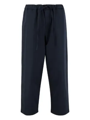 Studio Nicholson ハイウエスト ワイドパンツ | ブラック | FARFETCH JP