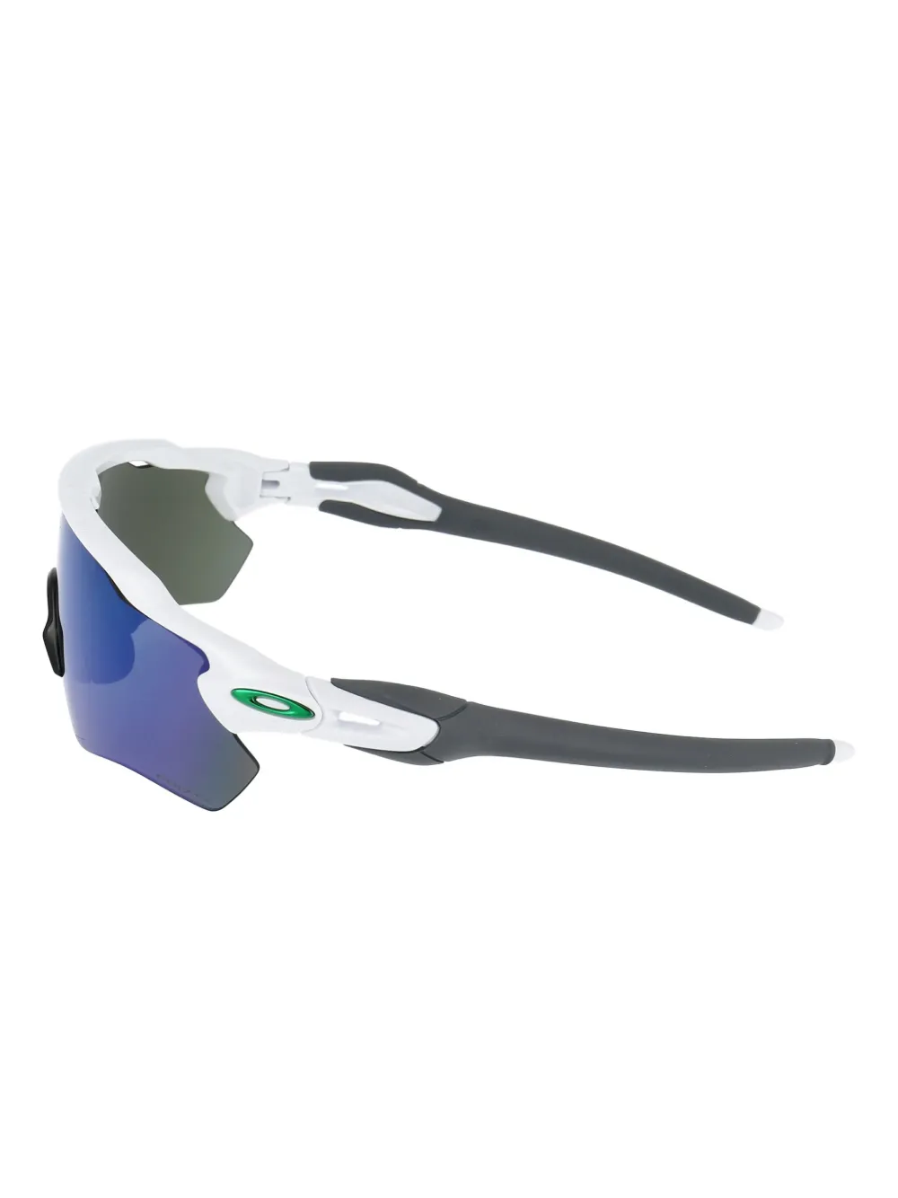 Oakley Polished White Acetate Sunglasses In Green
