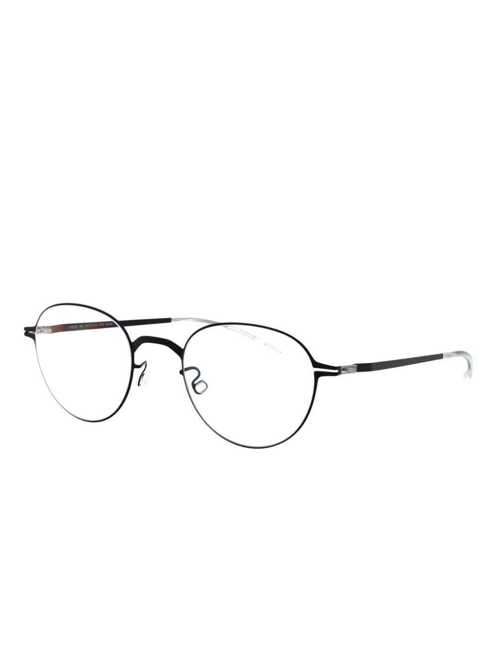 Mykita Mel bril met ovalen montuur Zwart
