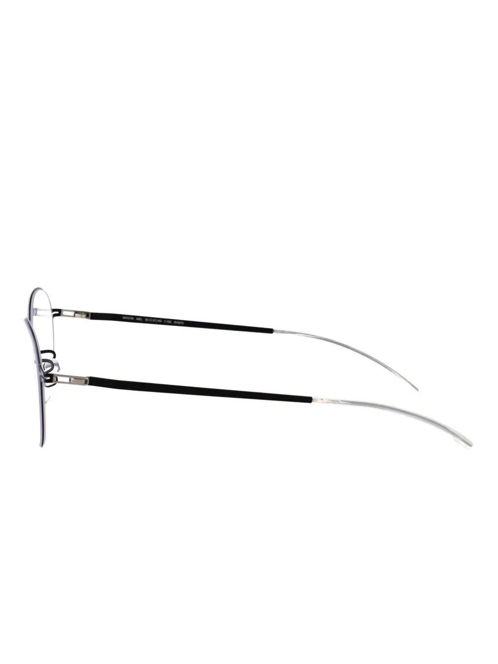 Mykita Mel bril met ovalen montuur Zwart