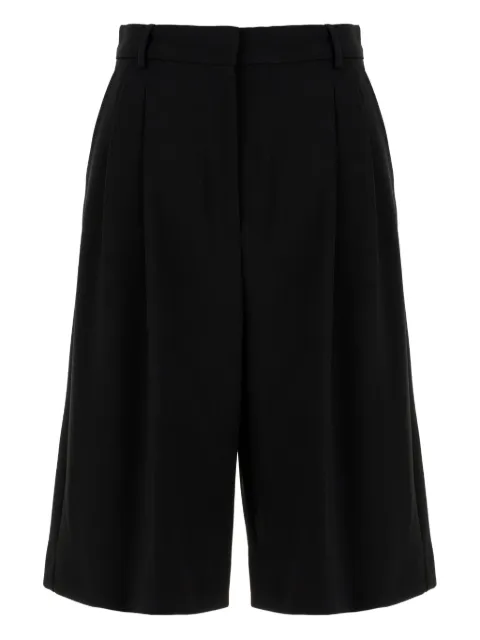 Max Mara pantalones cortos con pinzas