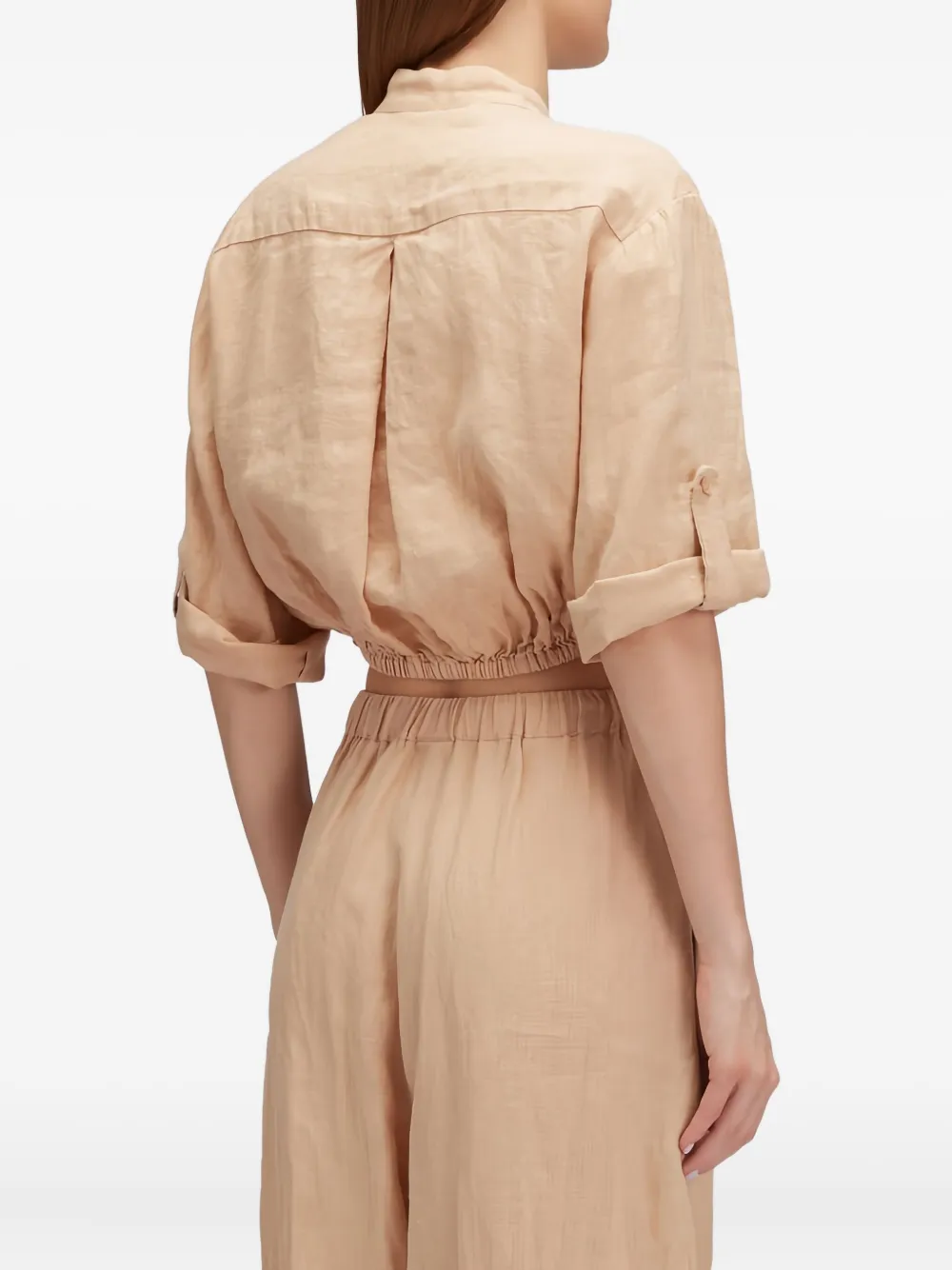 Sundek Tie-front Top In Neutral