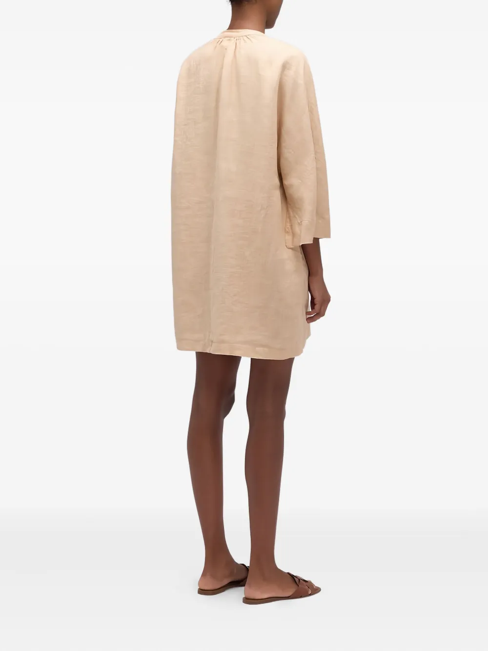 Sundek Tie-neck Tunic In Neutral