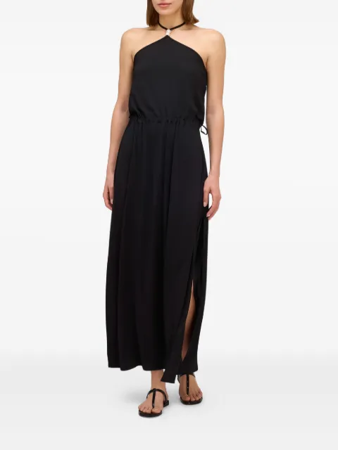 Sundek halter-neck midi dress
