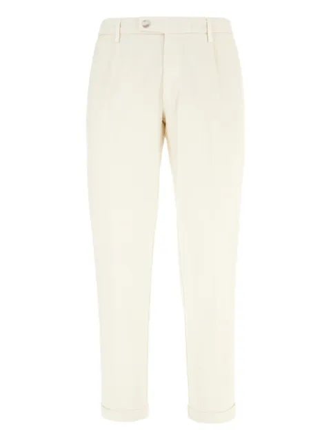 Re-Hash pleated-cuff trousers