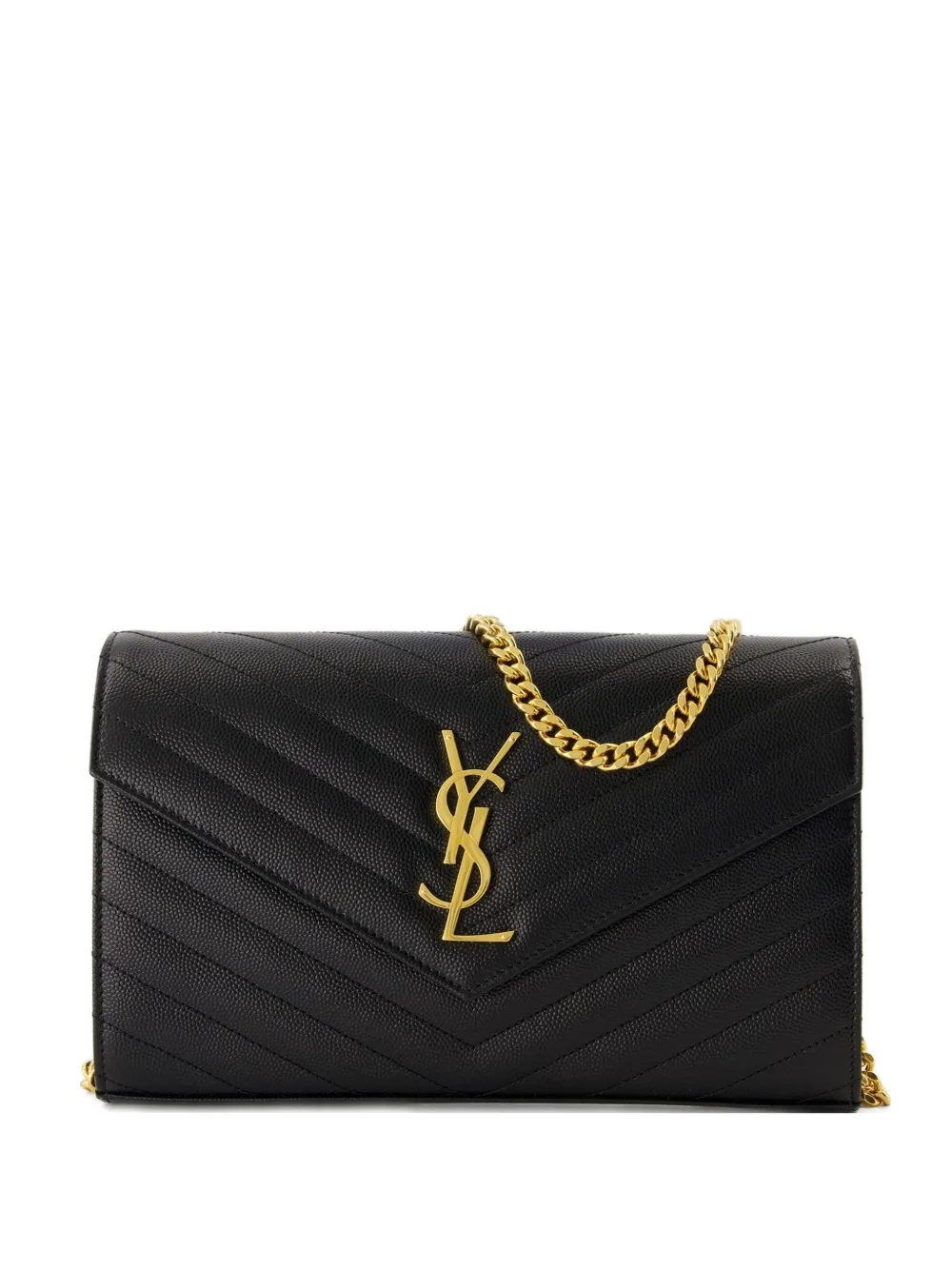 Saint Laurent شنطة كتف 'كاساندر' مبطنة | أسود | Image 1