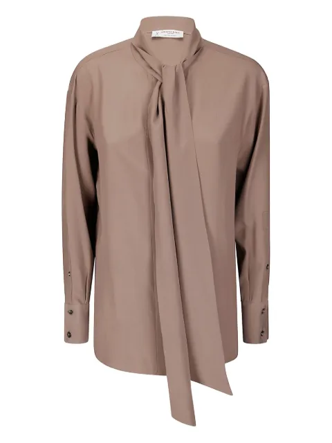Alberto Biani tie-neck shirt