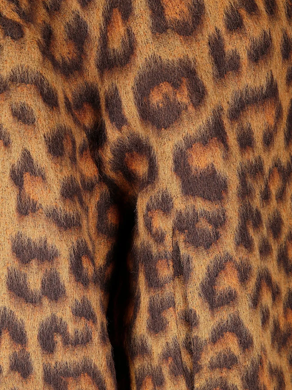 Alberto Biani leopard-print button jacket Bruin