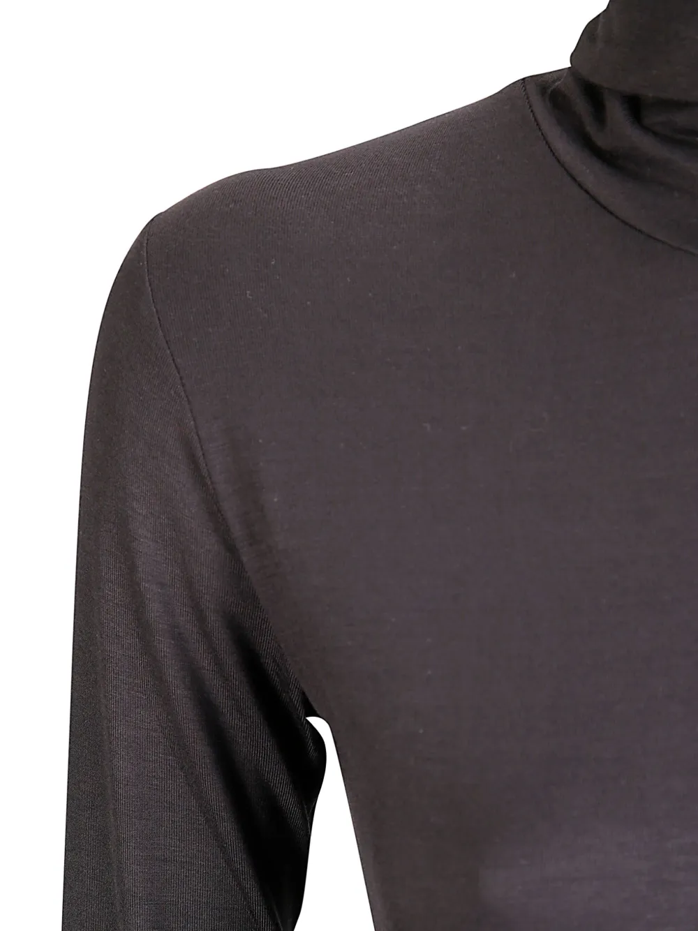  M.s.m. Turtleneck Long-sleeve T-shirt - Black 