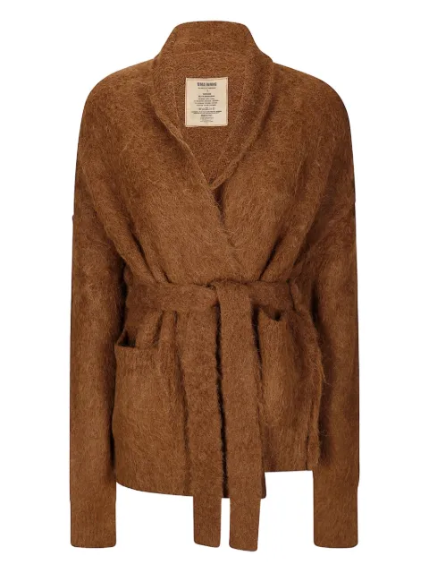 Uma Wang belted mohair cardigan