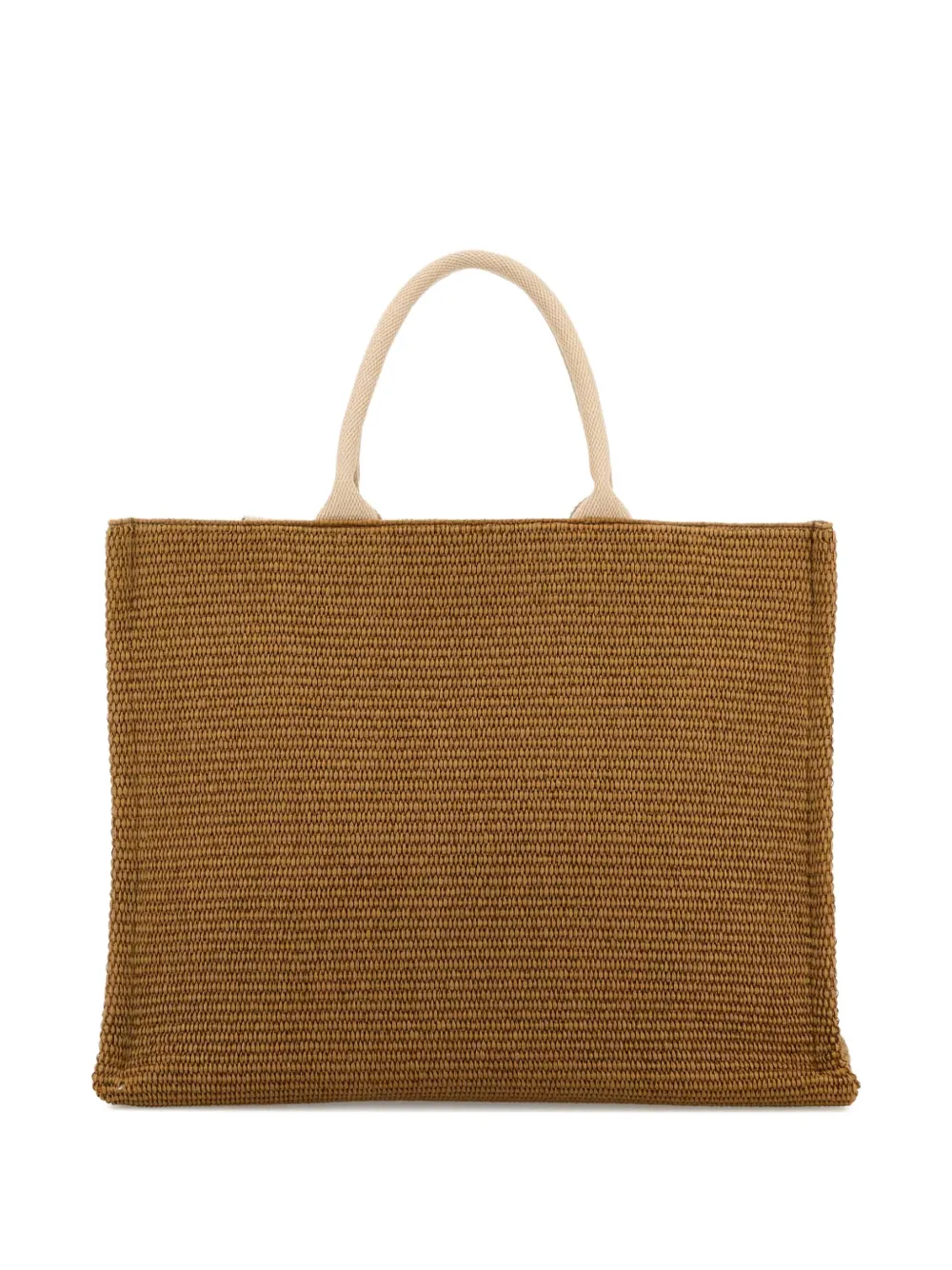 Marni Raffia Flower shopper - Bruin