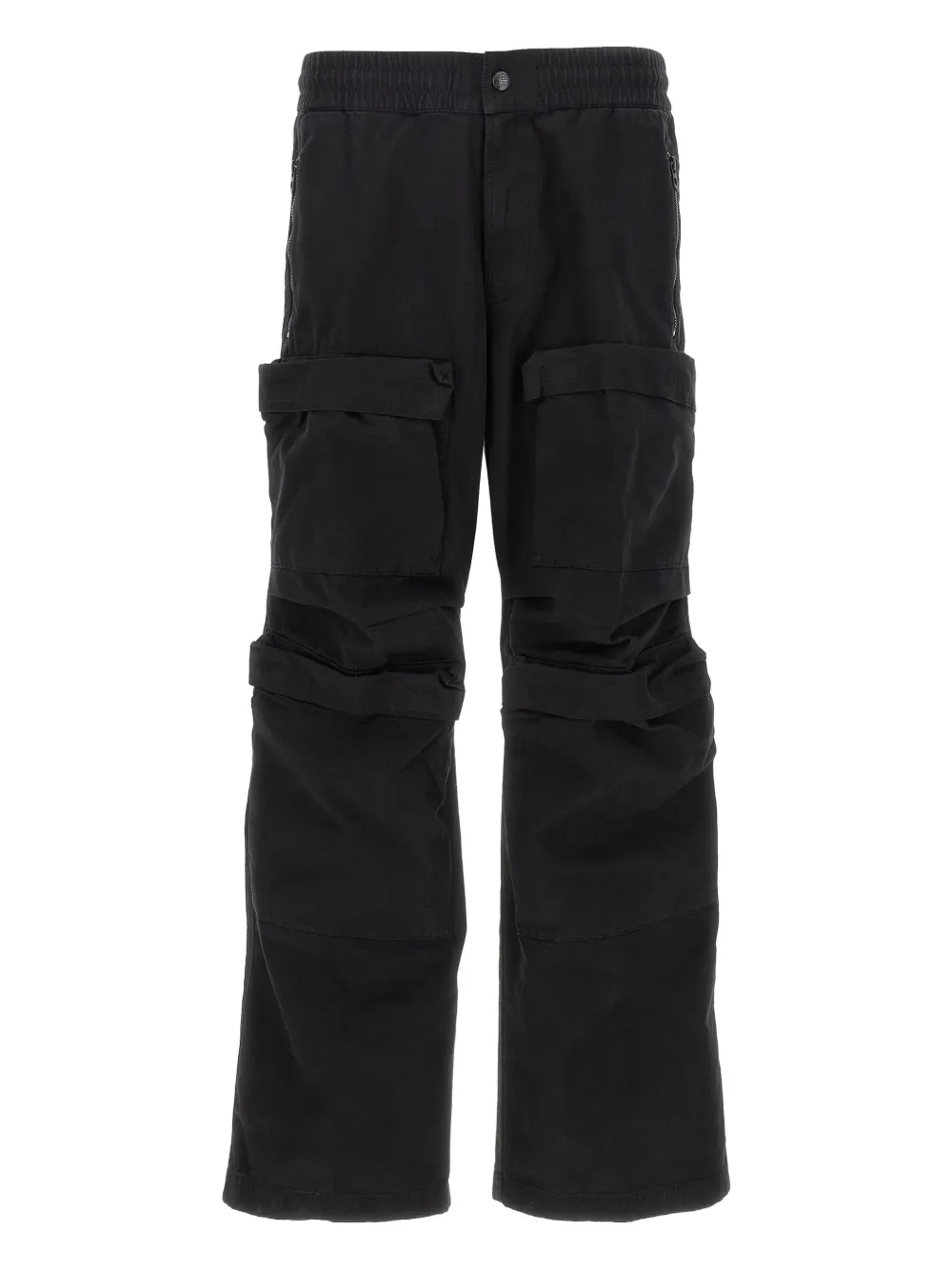Diesel P-Danzel cargo straight-leg trousers Zwart