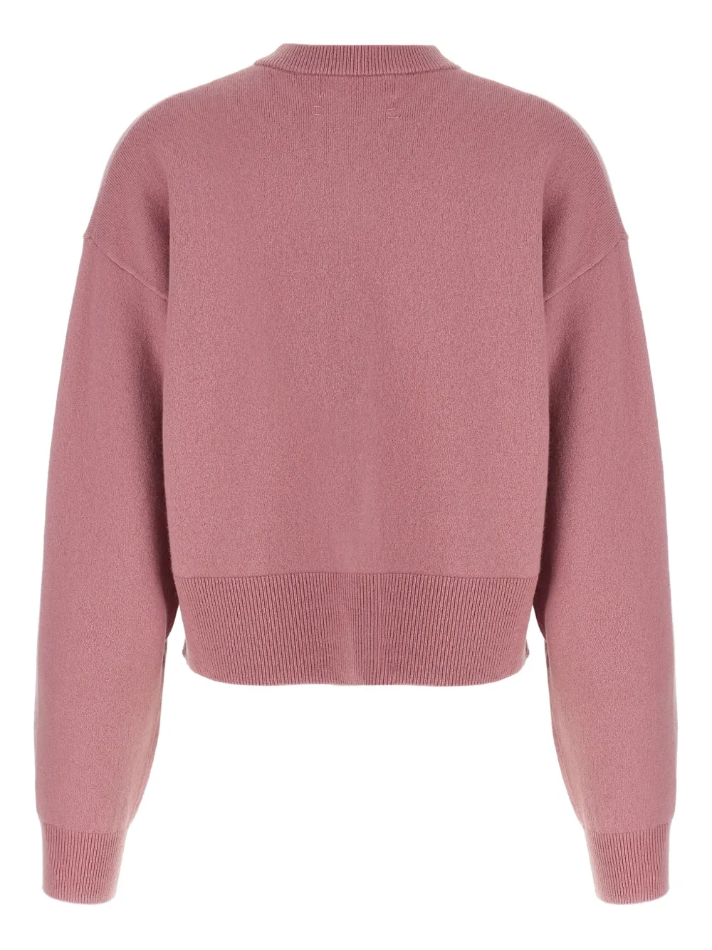 extreme cashmere Vest met ronde hals en manchetten Roze