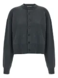 extreme cashmere button-cuffed cardigan - Grey