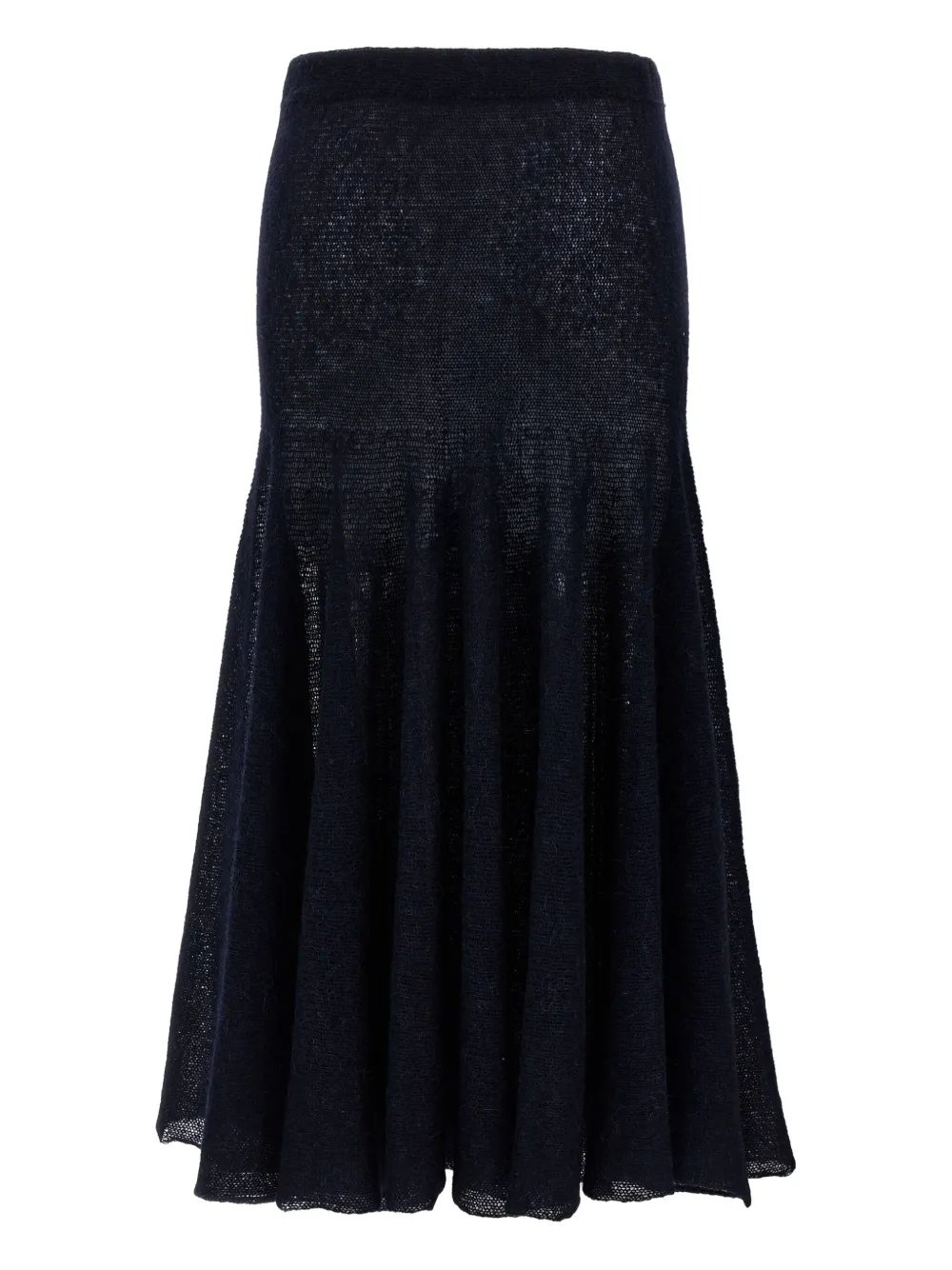 Magda Butrym elastic-waistband flared midi skirt | A-Line Skirts | Image 2