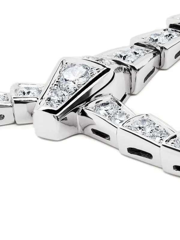 Bvlgari Pre-Owned セルペンティ ヴァイパー ダイヤモンド ネックレス