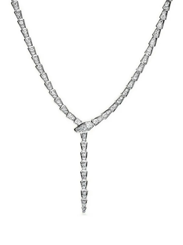 Bvlgari Pre-Owned セルペンティ ヴァイパー ダイヤモンド ネックレス