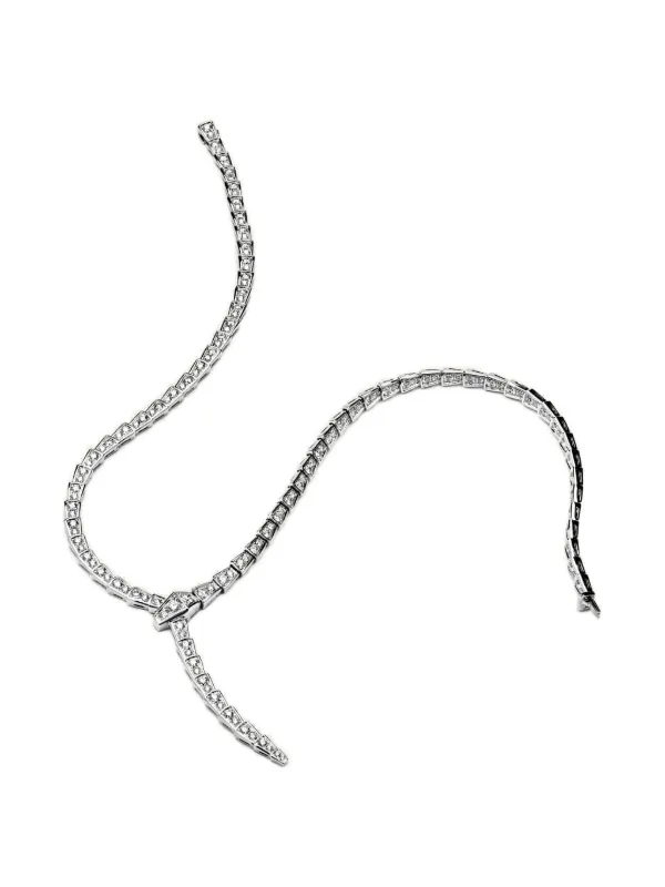 Bvlgari Pre-Owned セルペンティ ヴァイパー ダイヤモンド ネックレス