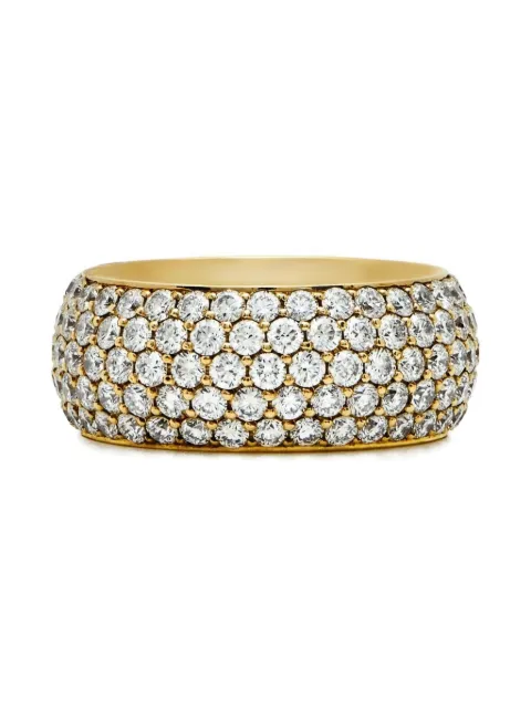 Jacob & Co. 18K yellow gold diamond ring