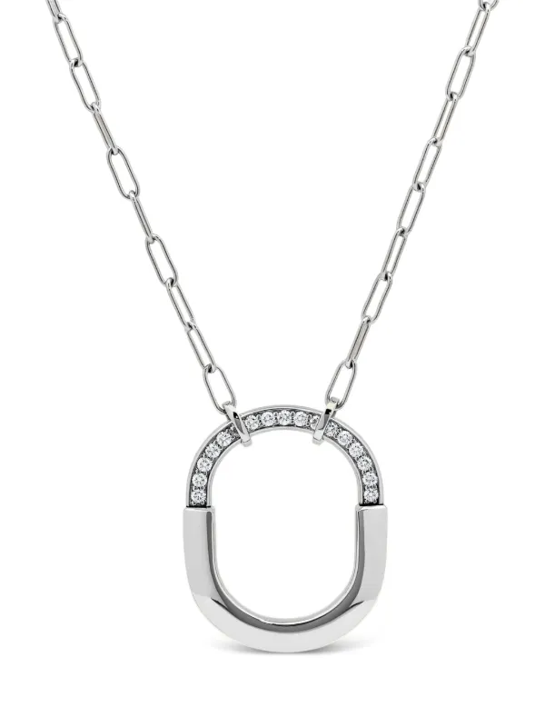 専用】TIFFANY ダイヤモンド　ホワイトゴールド ネックレス ティファニー ハードウェア グラジュエイテッド リンク ネックレス