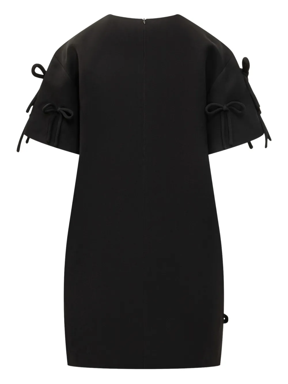 MSGM bow-embellished dress - Zwart