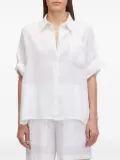 Sundek patch-pocket shirt - White
