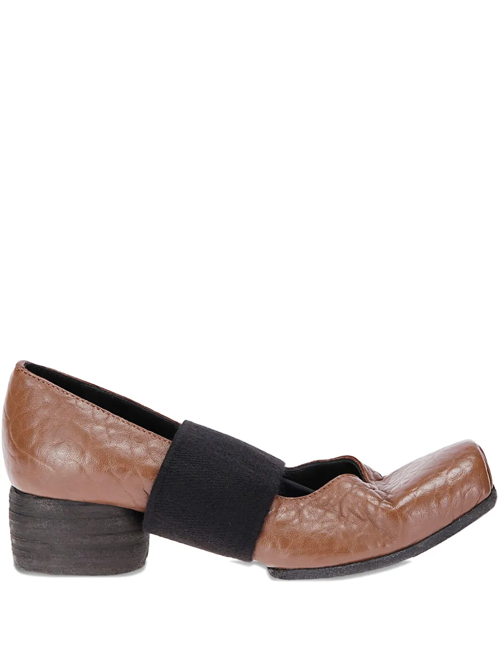 leather ballet flats