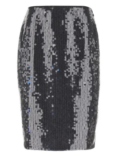 ROTATE BIRGER CHRISTENSEN sequin midi straight skirt