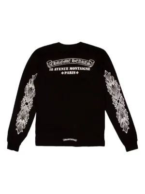 Chrome Hearts long-sleeve Jersey | Black | FARFETCH