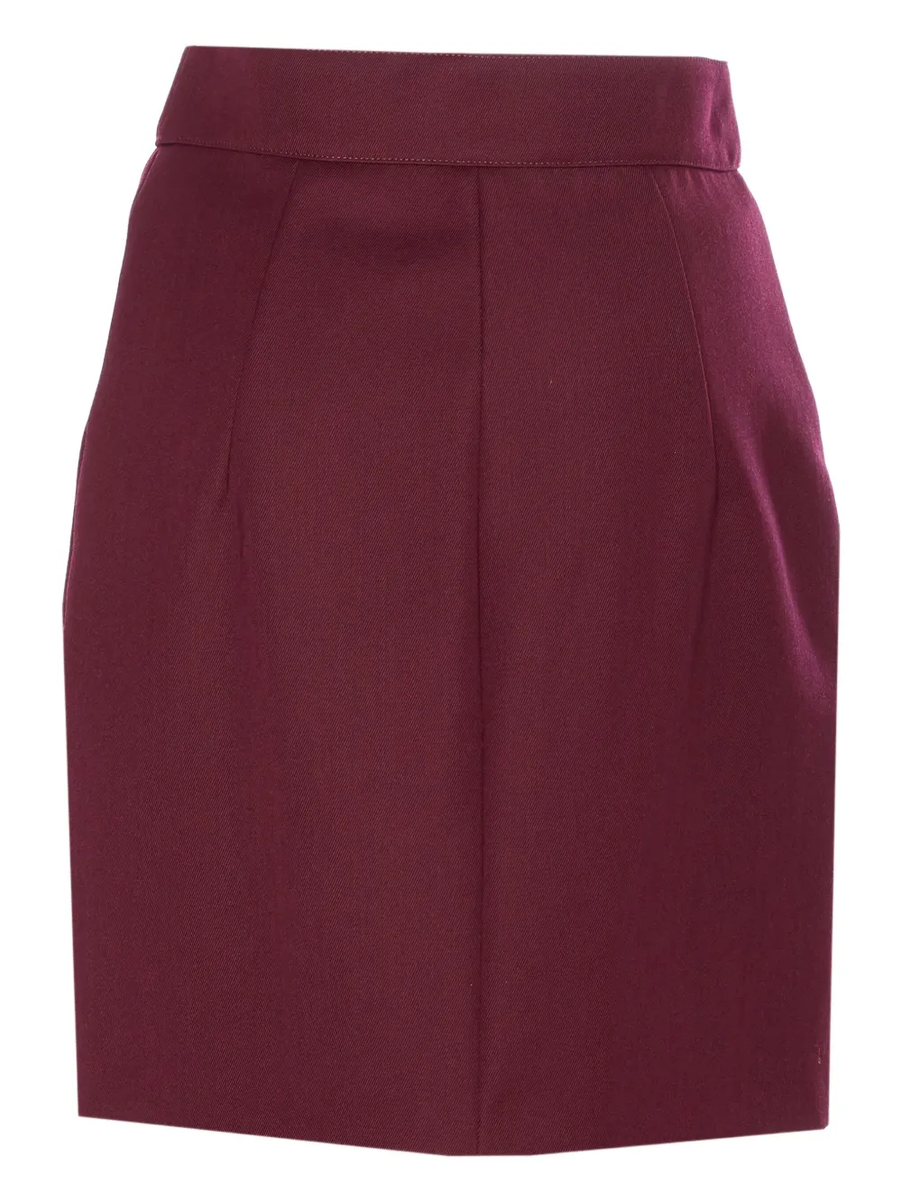 Elisabetta Franchi A-lijn rok met split - Rood
