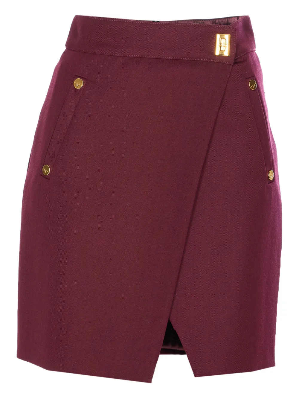slit a-line skirt
