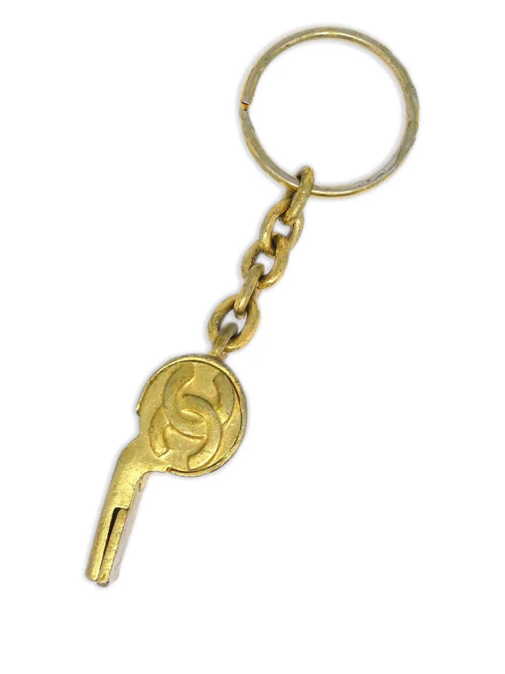 1996 whistle key holder charm