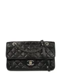 CHANEL Pre-Owned 2014 diamond-quilting shoulder bag - Black