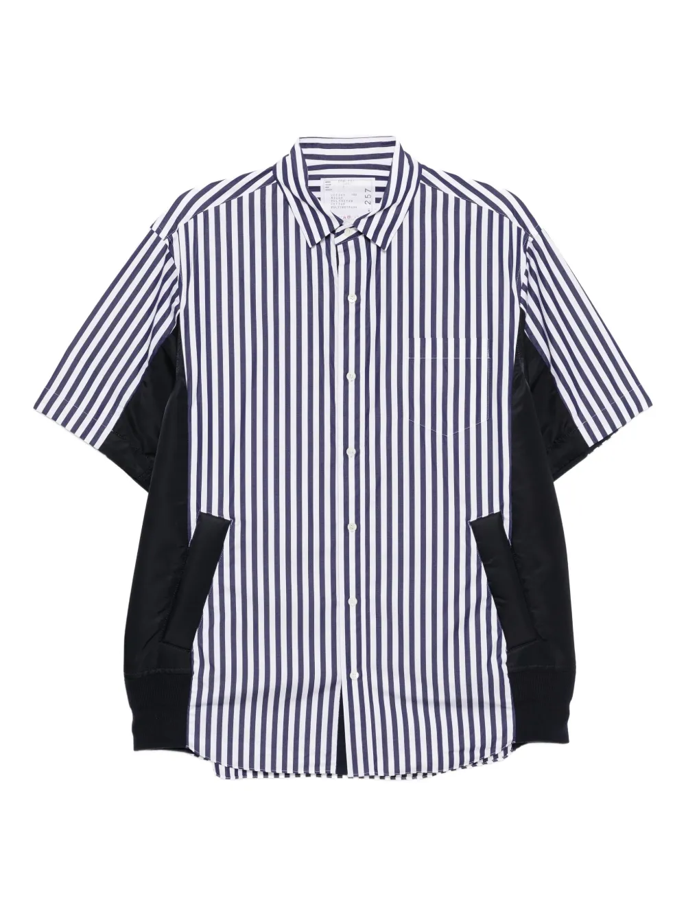 Sacai Gestreept overhemd Blauw