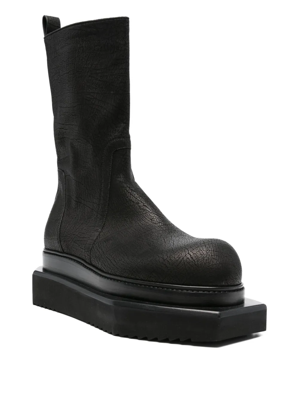 Rick Owens 40mm Turbo Cyclops platform boots Black