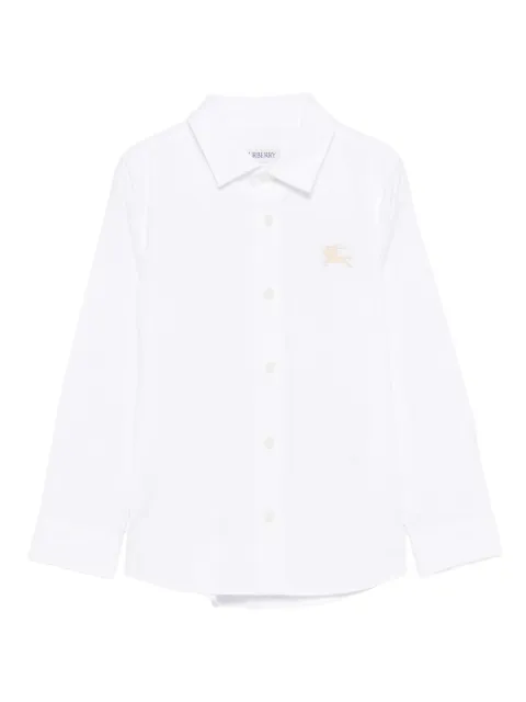 Burberry Kids Equestrian Knight-motif shirt