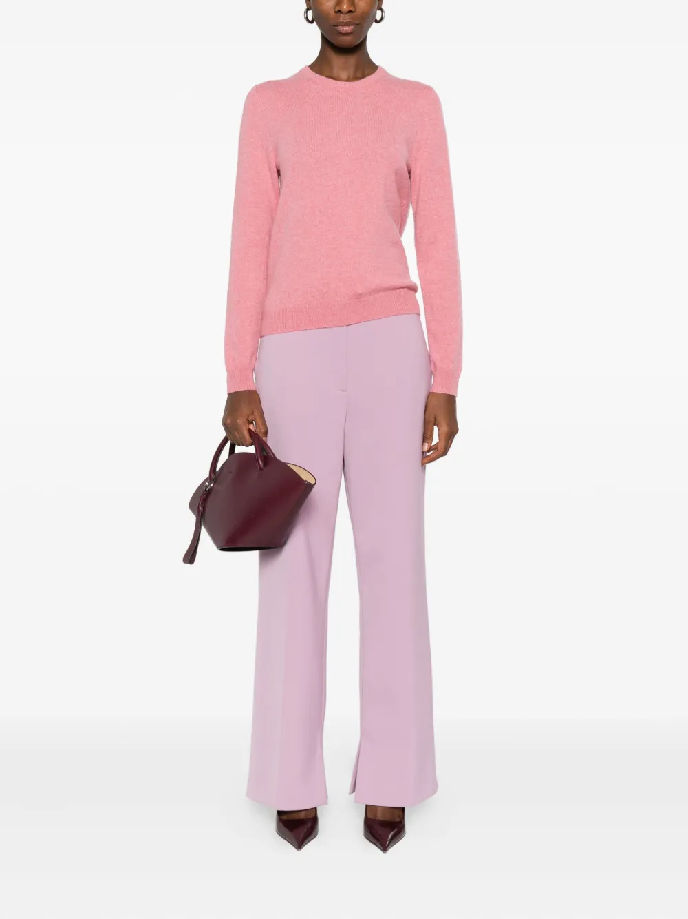 Eric Bompard round-neck cashmere sweater | Knitted Sweaters | Image 2