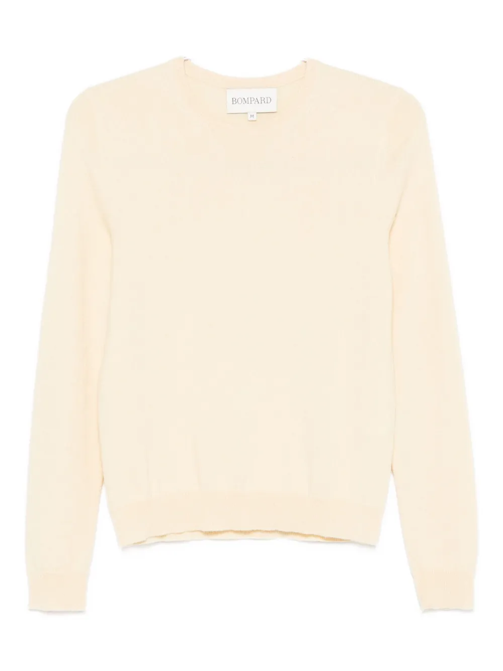 Eric Bompard Crew-neck Cashmere Sweater In Neutral