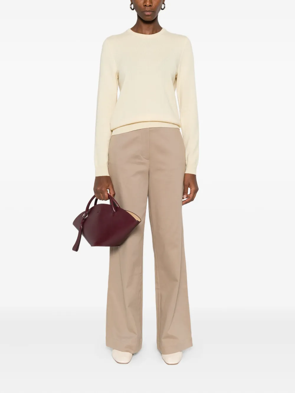 Eric Bompard crew-neck cashmere sweater | Knitted Sweaters | Image 2