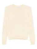 Eric Bompard crew-neck cashmere sweater - Yellow
